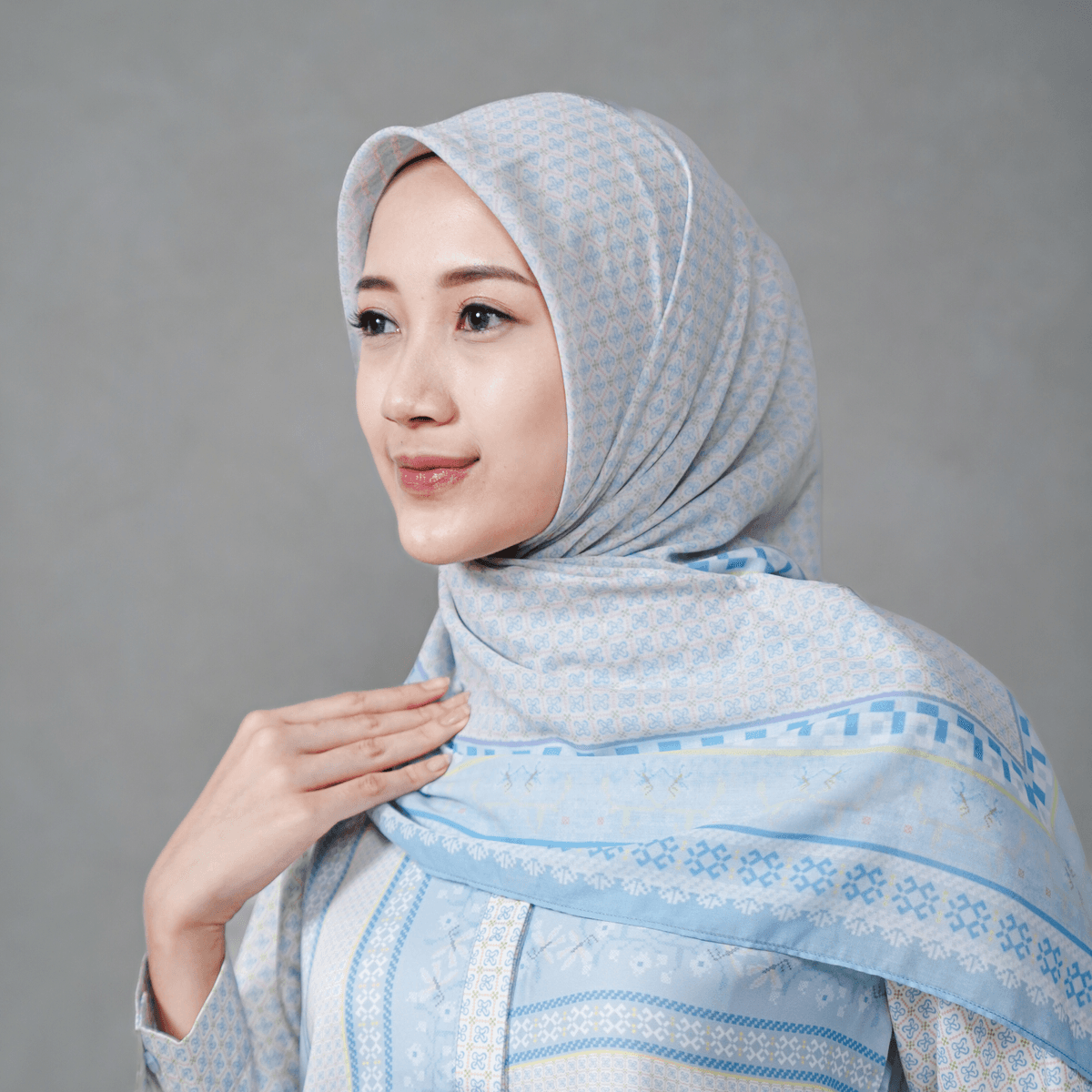 Zinnia Monogram Scarf